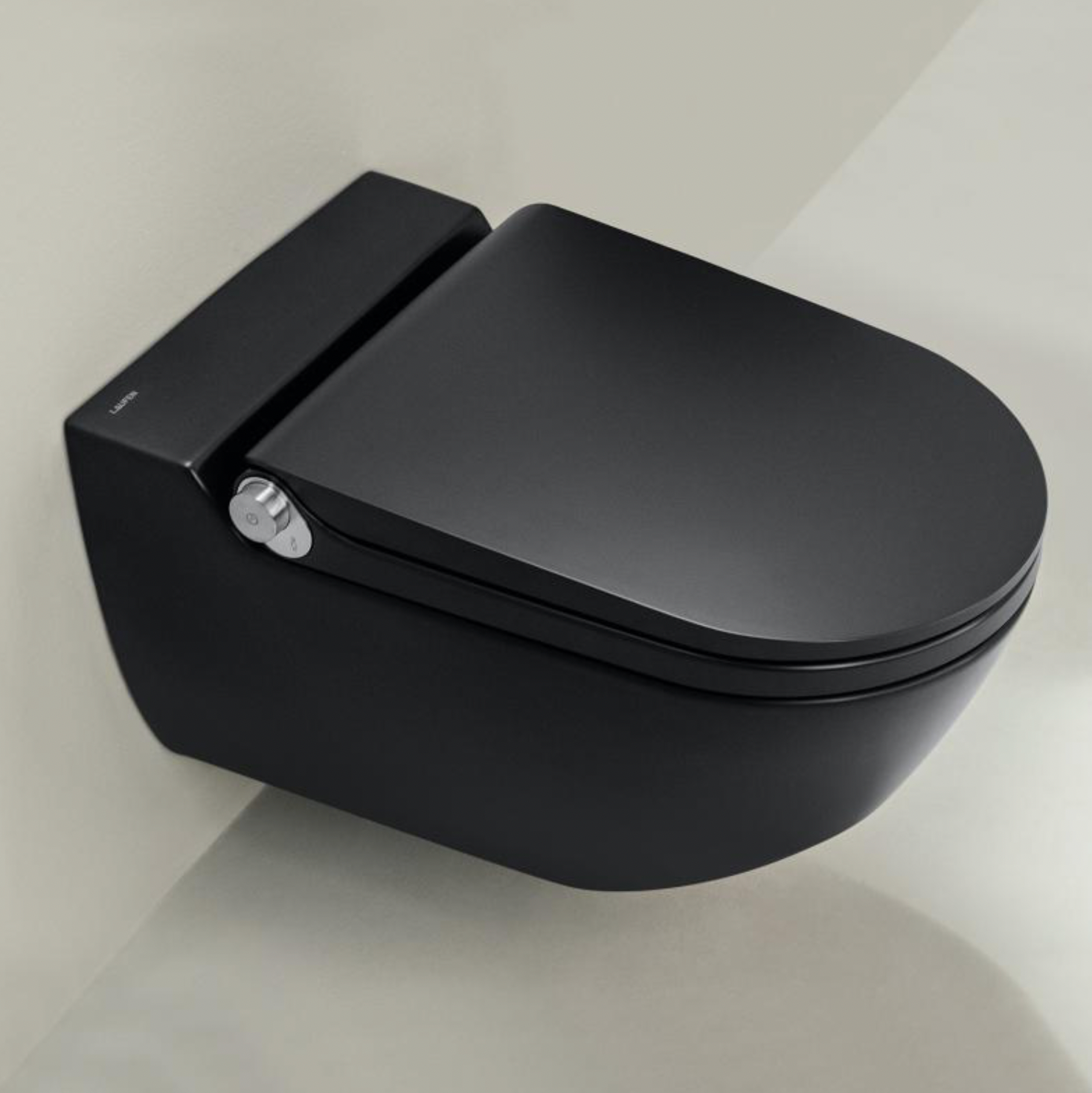 LAUFEN RIVA matt-schwarz / matt-weiss