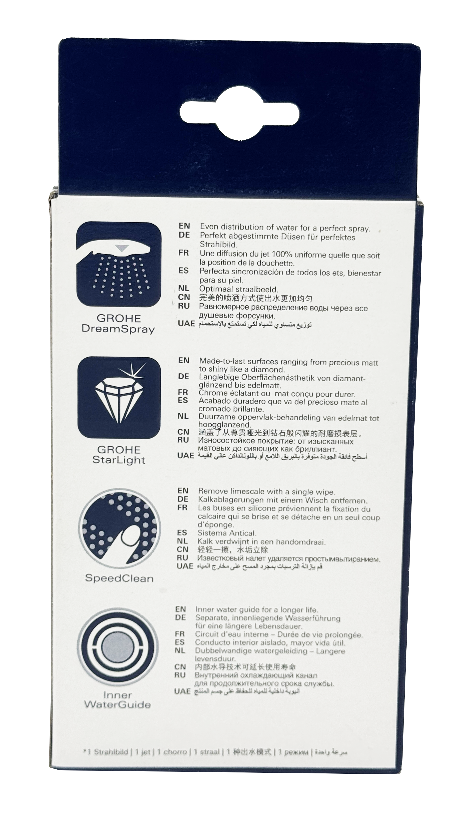 Grohe Tempesta-F Trigger Spray Handbrause Bidette weiß 28020L01