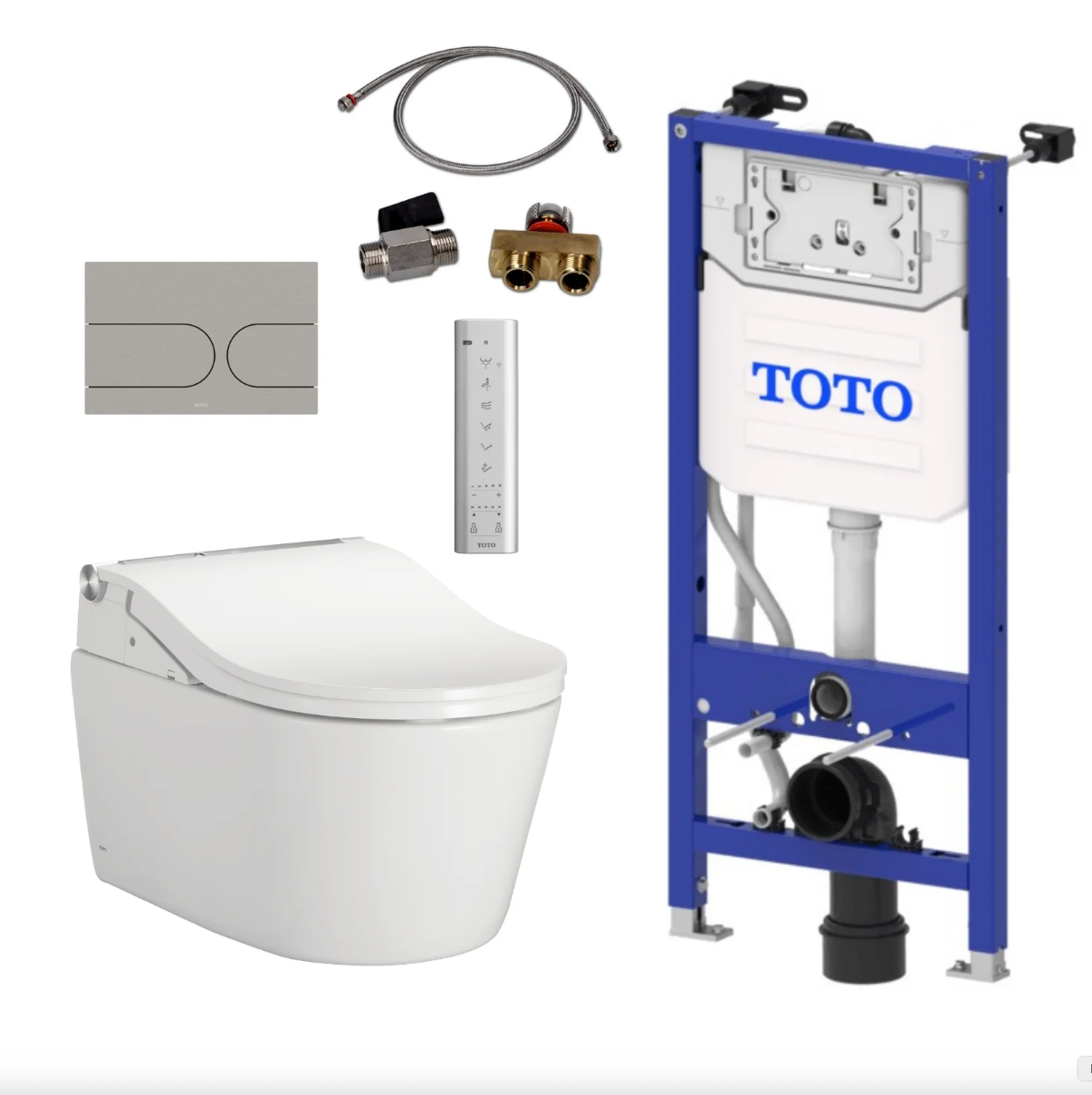 TOTO Washlet RW auto flush Dusch-WC Komplettset