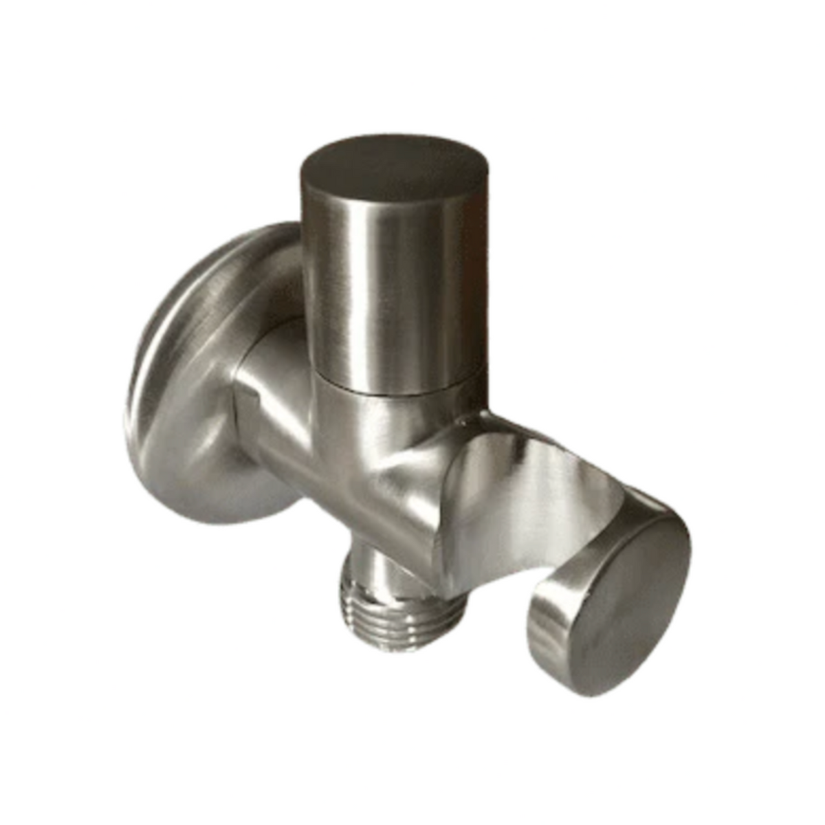 Design stainless steel toilet shower wall holder/stop tap 