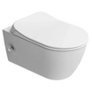 DURA Taharet shower toilet incl. fitting + seat toilet with bidet function, rimless 