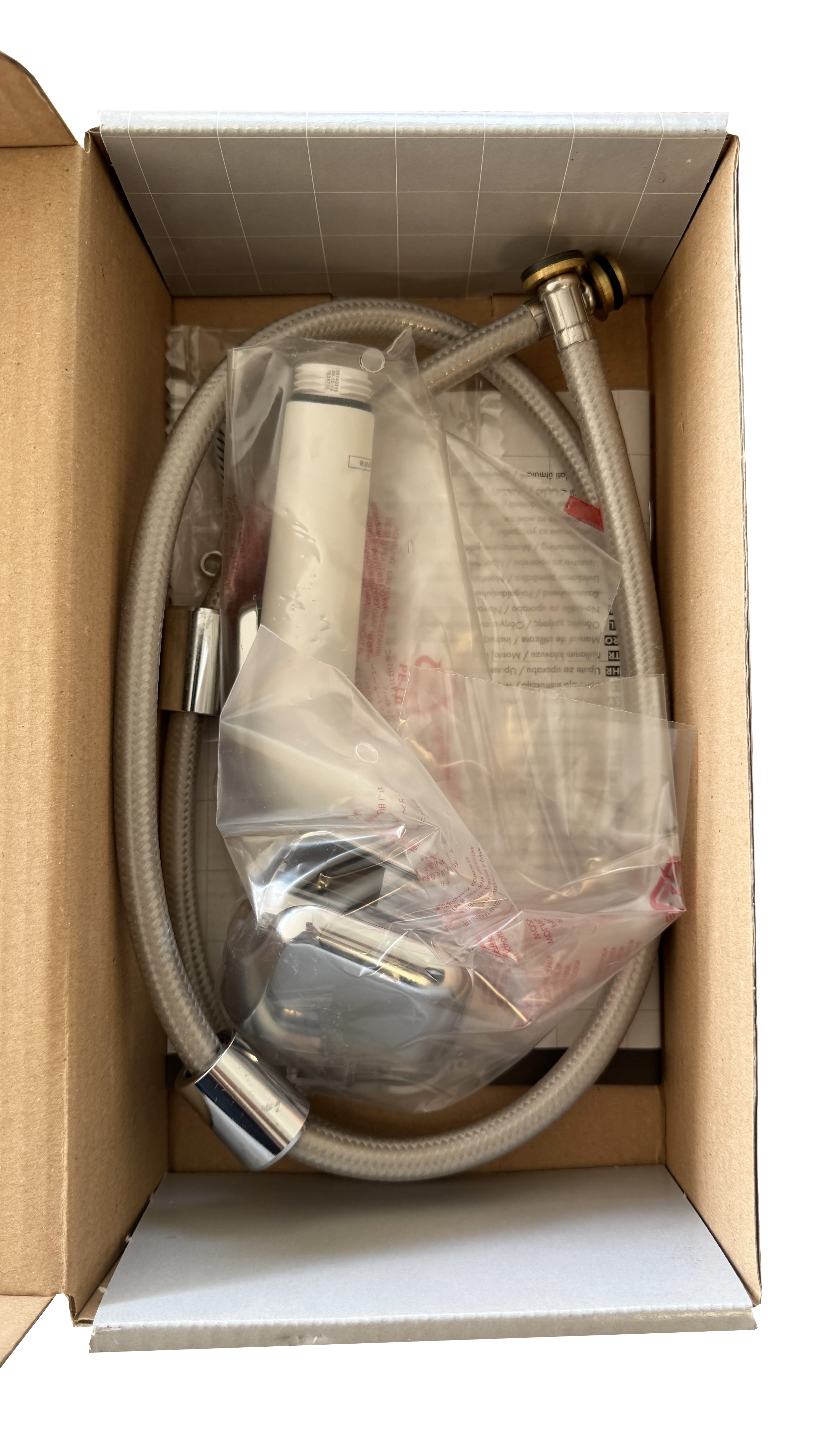 Hansgrohe Bidette - Handbrause Bidet, weiß/Chrom 32127000