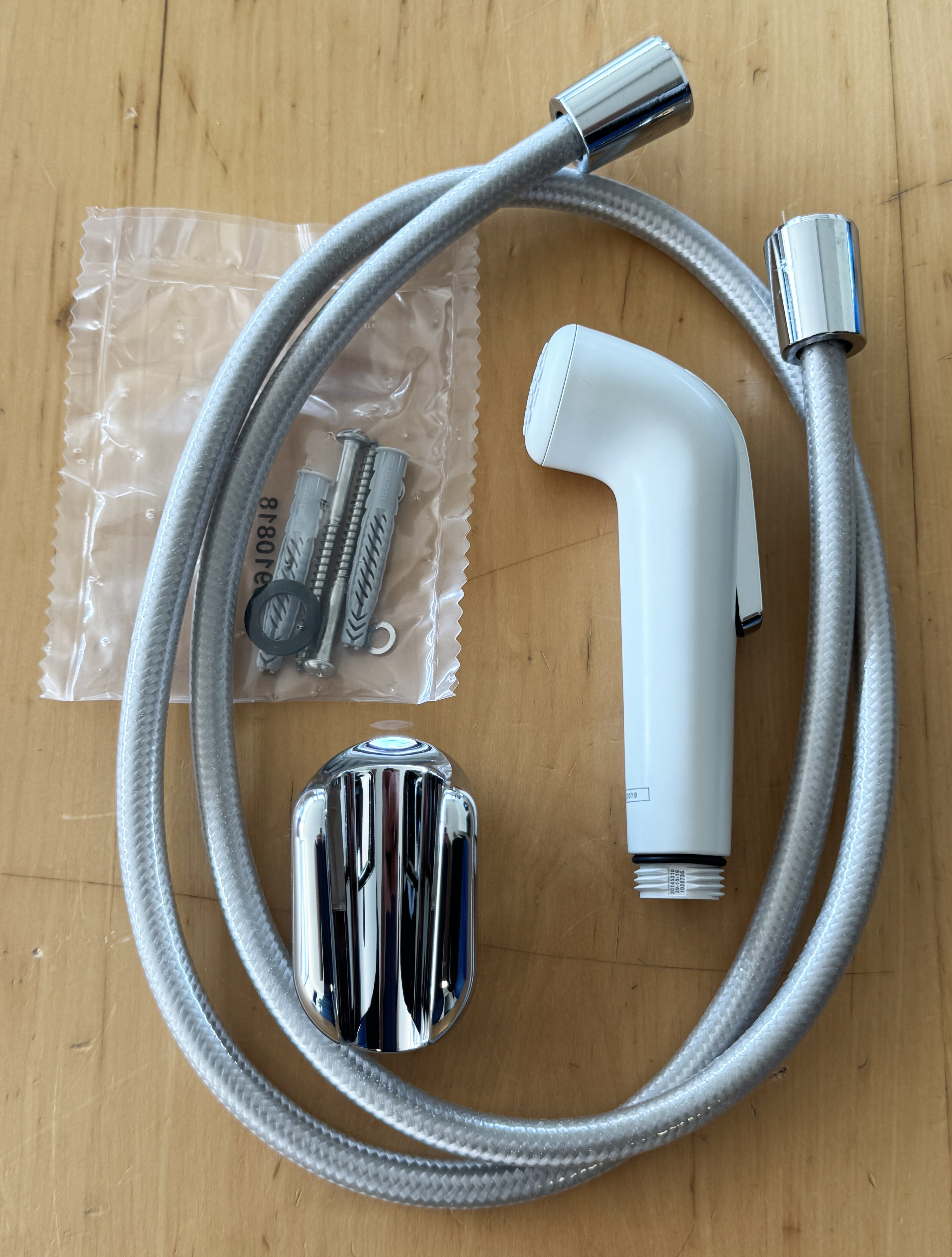 Hansgrohe Bidette - Handbrause Bidet, weiß/Chrom 32127000